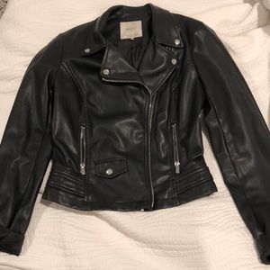 Leather Moto Jacket